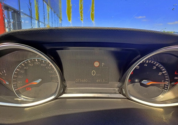 Peugeot 308 cena 66900 przebieg: 73667, rok produkcji 2020 z Białystok małe 232